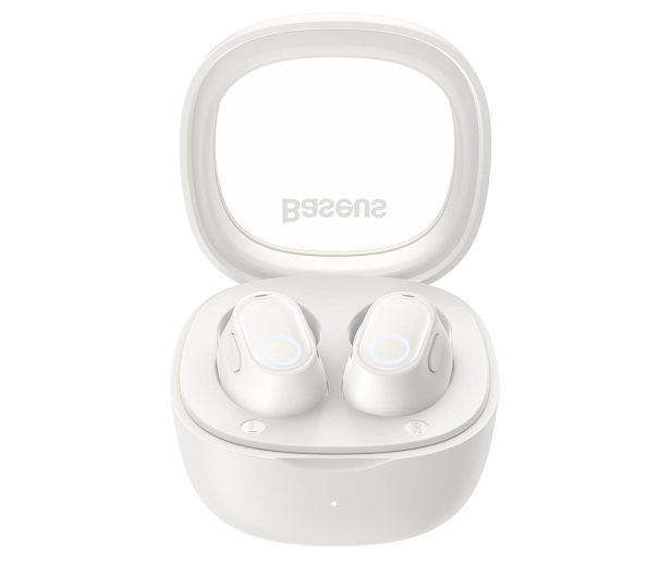 BASEUS Bowie WM02 True Wireless Earphones creamy-white - 1266427 - zdjęcie 3